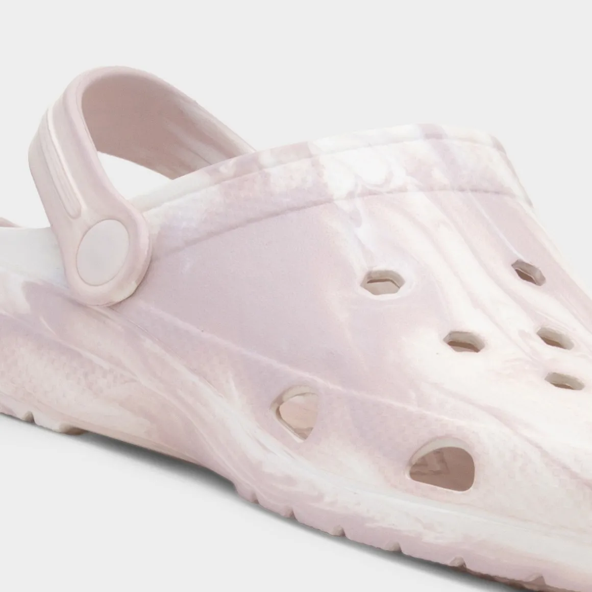 Summer Womens Cream Marble EVA Clog