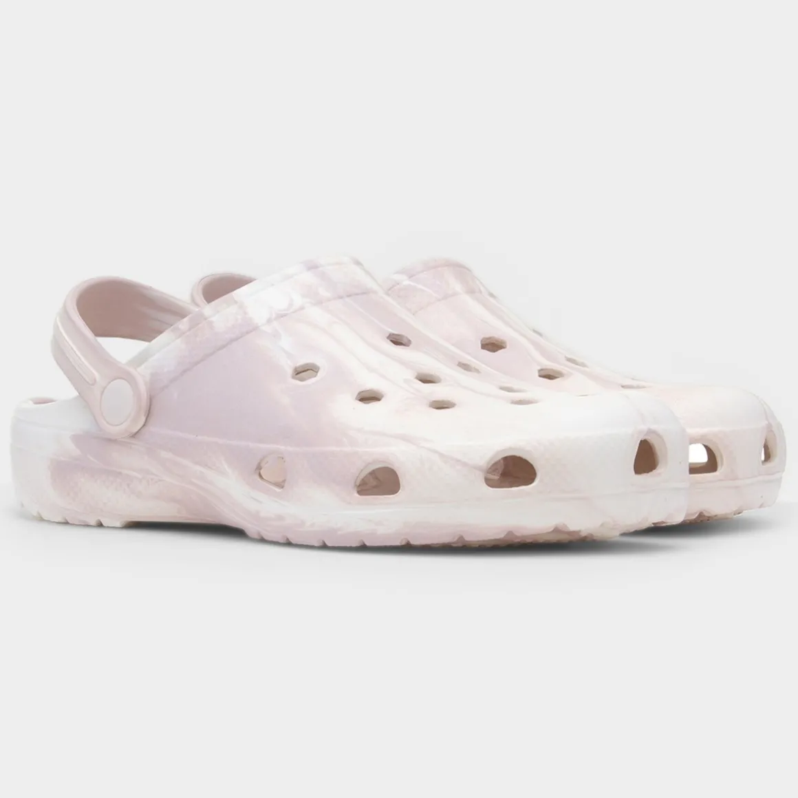 Summer Womens Cream Marble EVA Clog