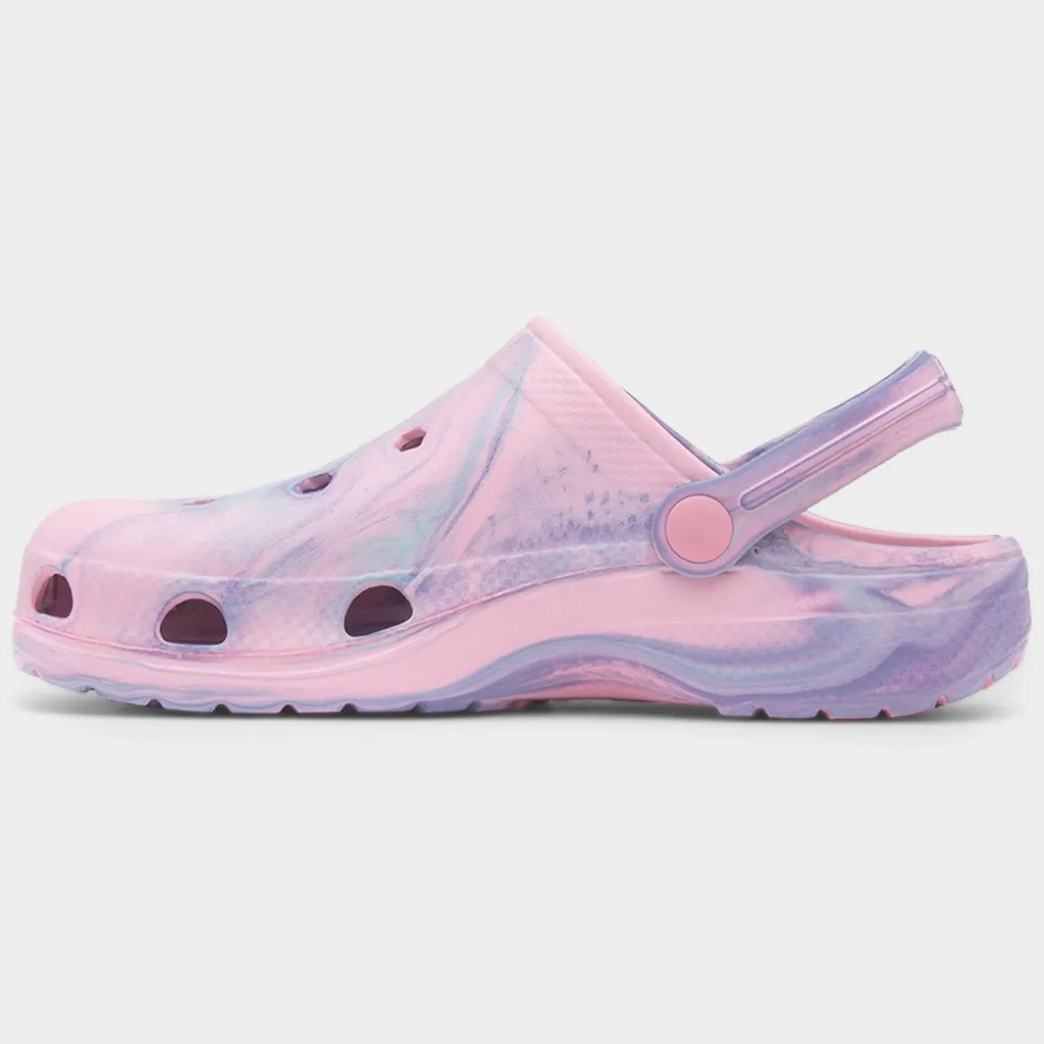 Summer Womens Pink Marble EVA Clog