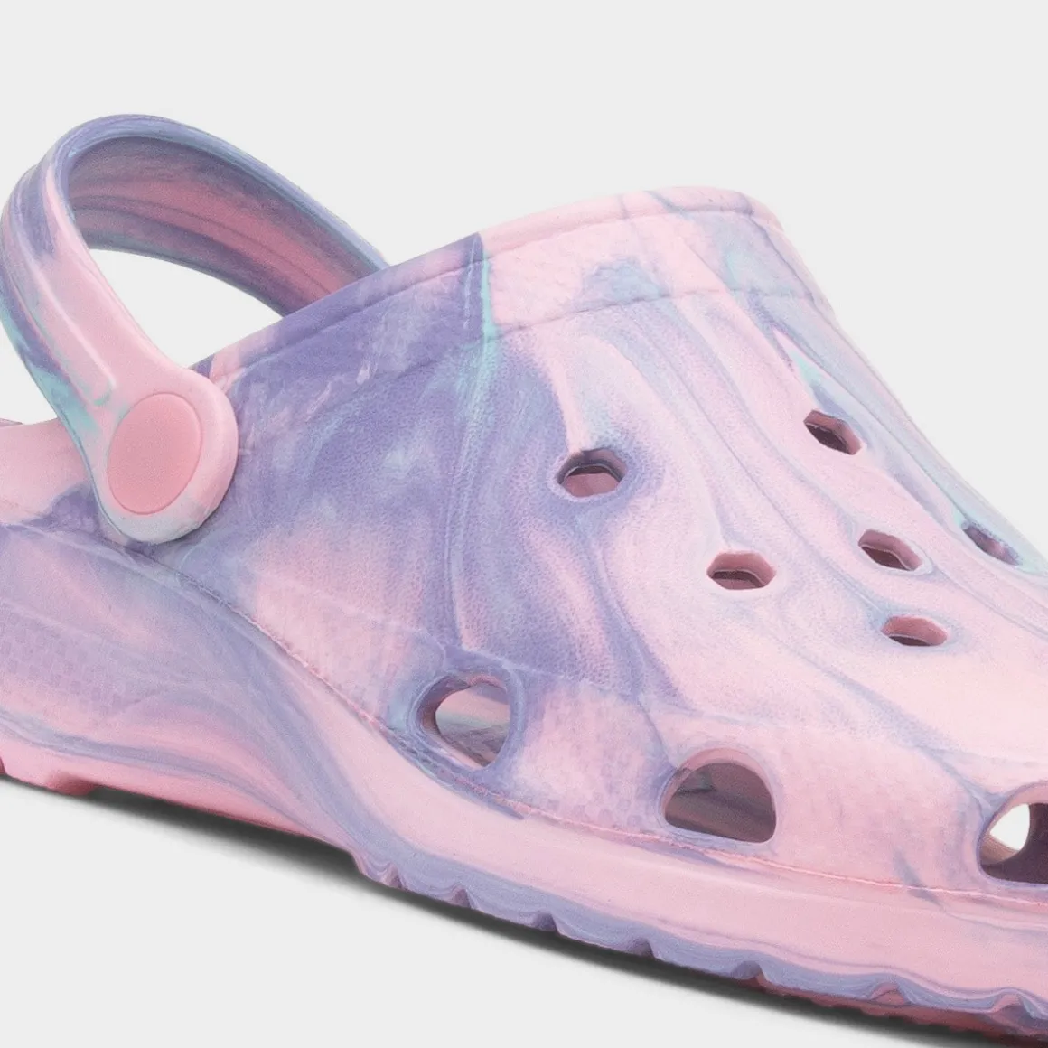 Summer Womens Pink Marble EVA Clog