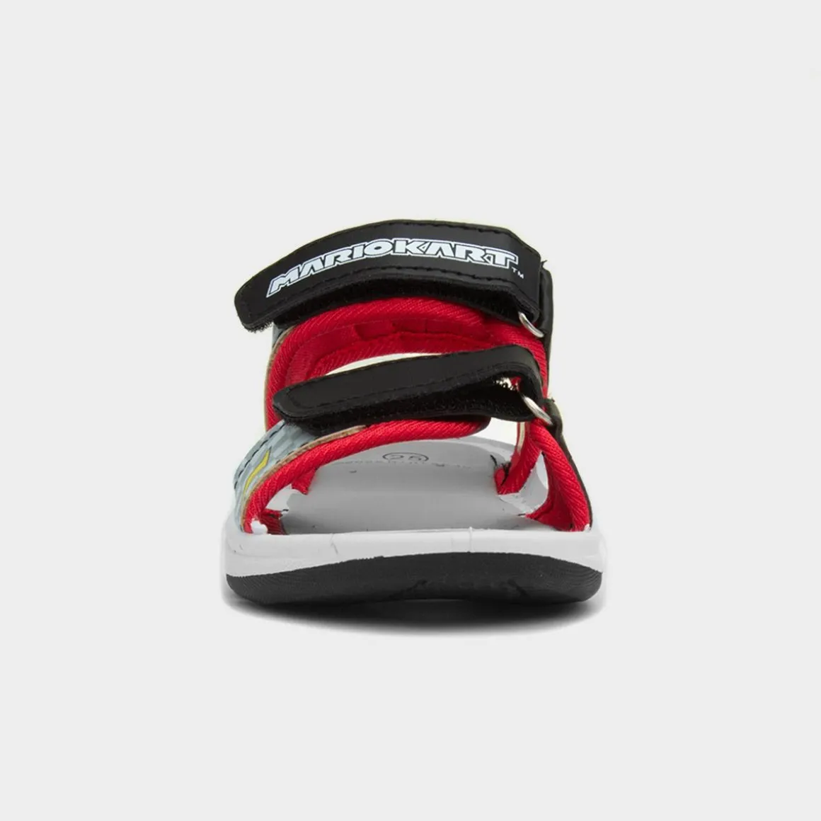Super Mario Kids Red Easy Fasten Light Up Sandal