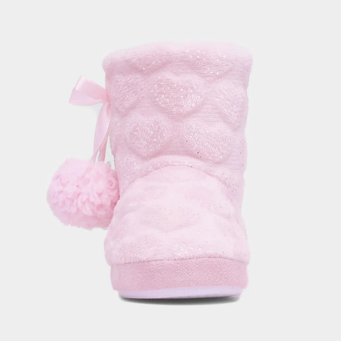 The Slipper Company Cherish Girls Pink Bootie