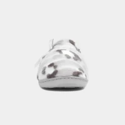 The Slipper Company Clara Womens Grey Leopard Mule