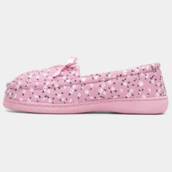 The Slipper Company Colette Womens Pink Moccasin