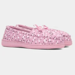 The Slipper Company Colette Womens Pink Moccasin
