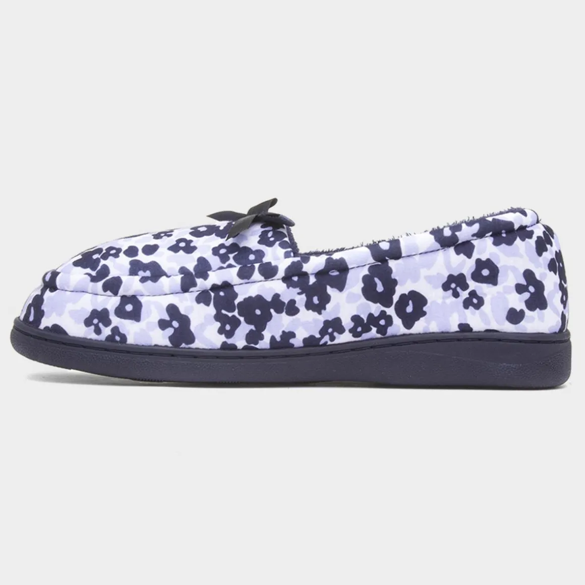 The Slipper Company Colette Womens Navy Moccasin