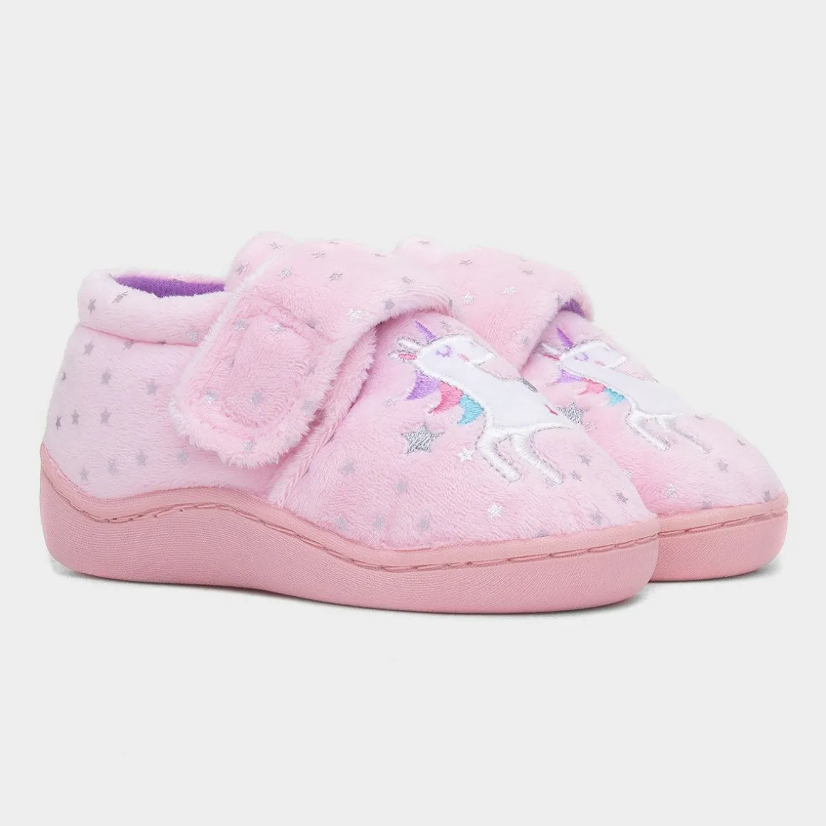 The Slipper Company Courtney Girls Pink Slipper