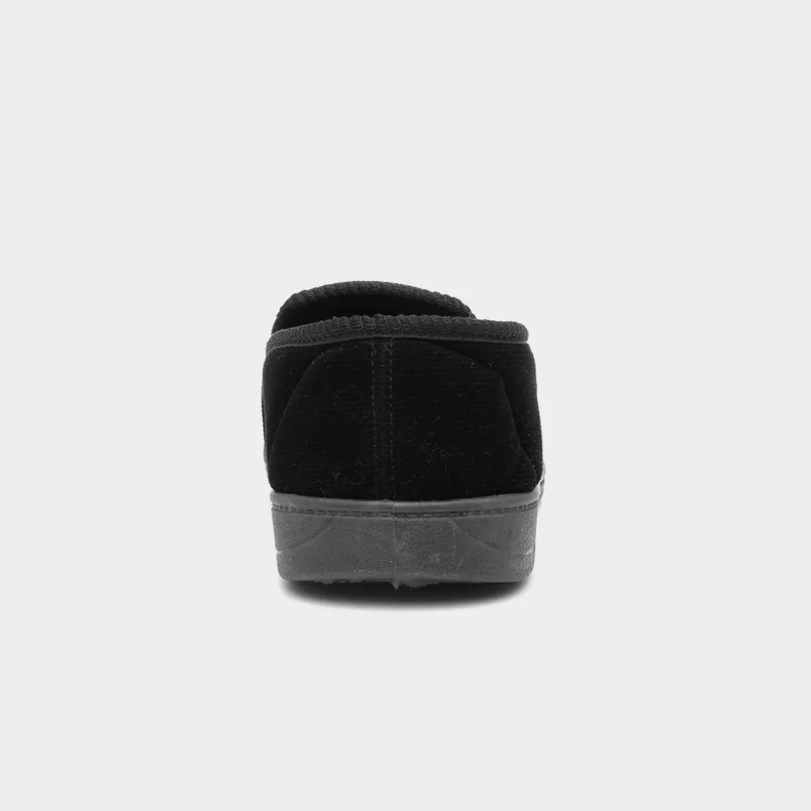 The Slipper Company Ian Mens Black Twin Gusset