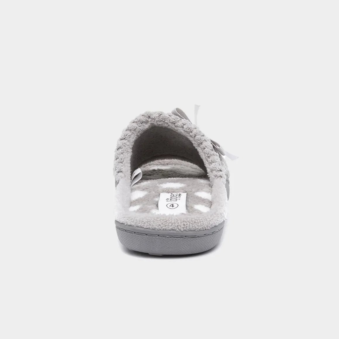 The Slipper Company Lana Grey Womens Mule Slipper