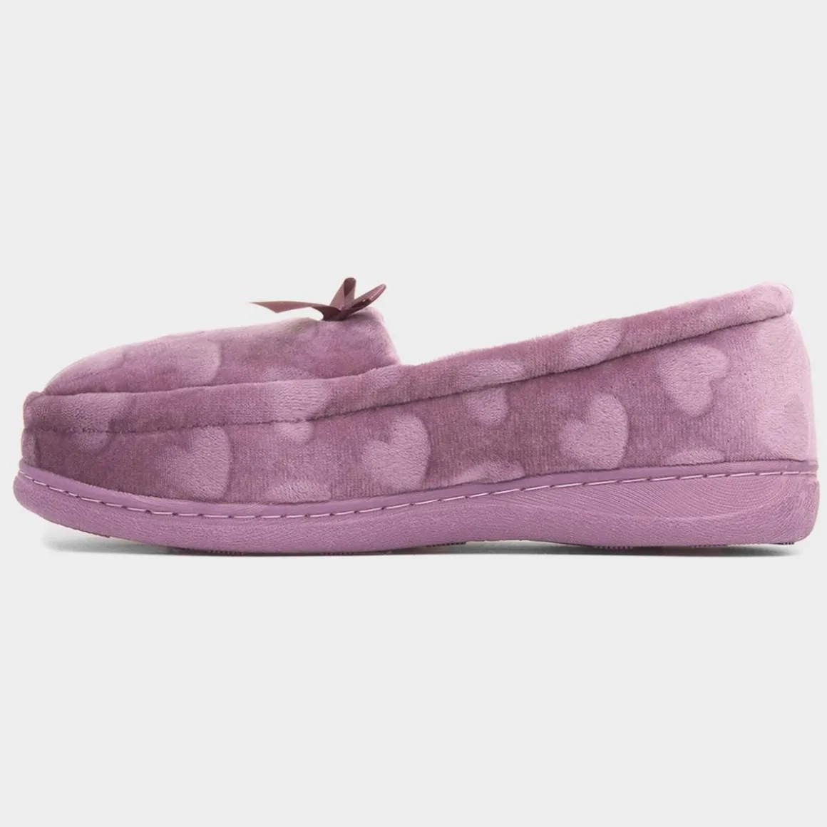 The Slipper Company Leah Womens Purple Moccasin