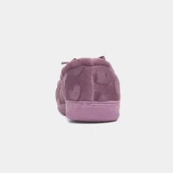 The Slipper Company Leah Womens Purple Moccasin