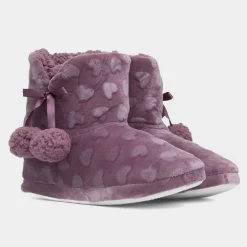 The Slipper Company Lila Womens Purple Slipper