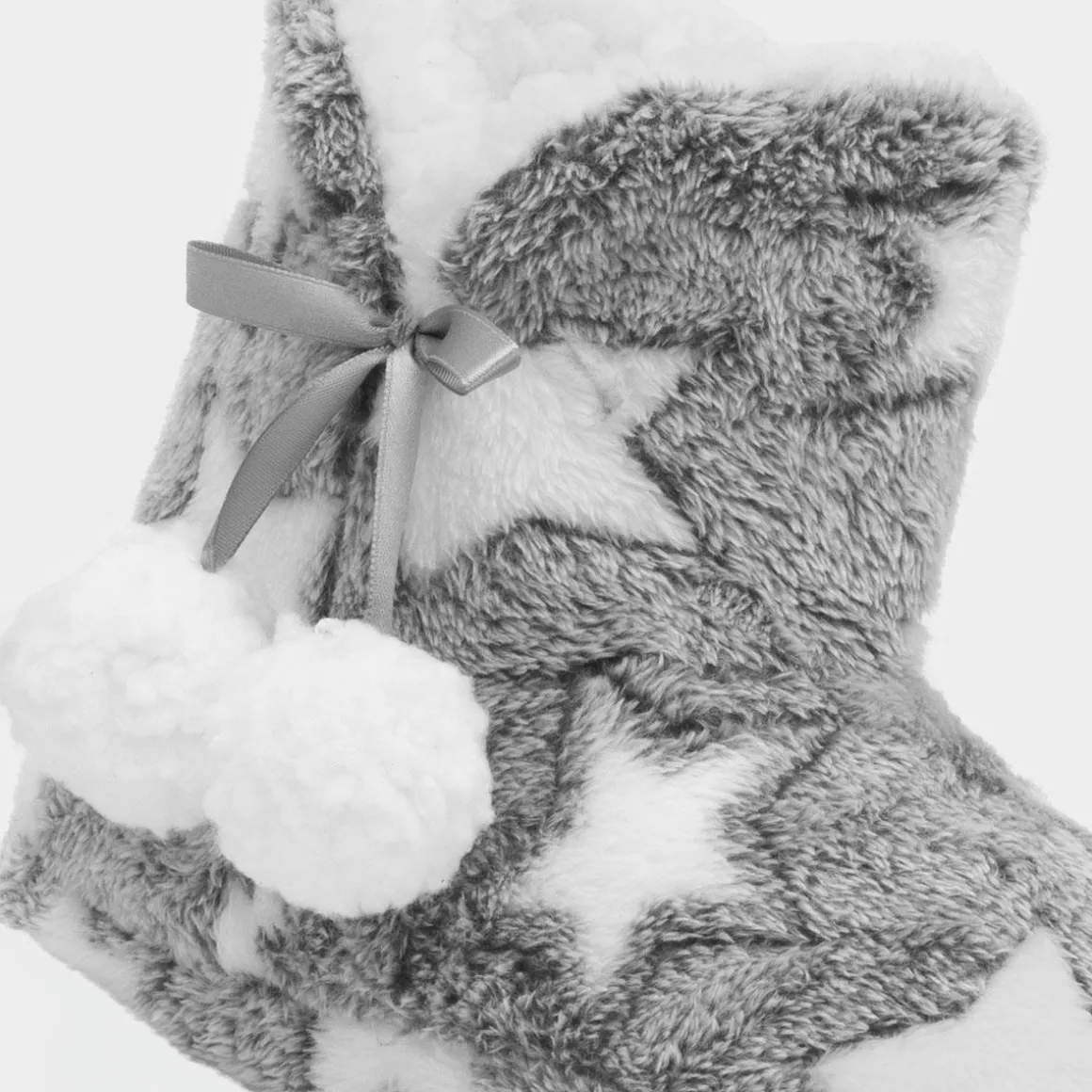 The Slipper Company Lila Womens Grey Slipper