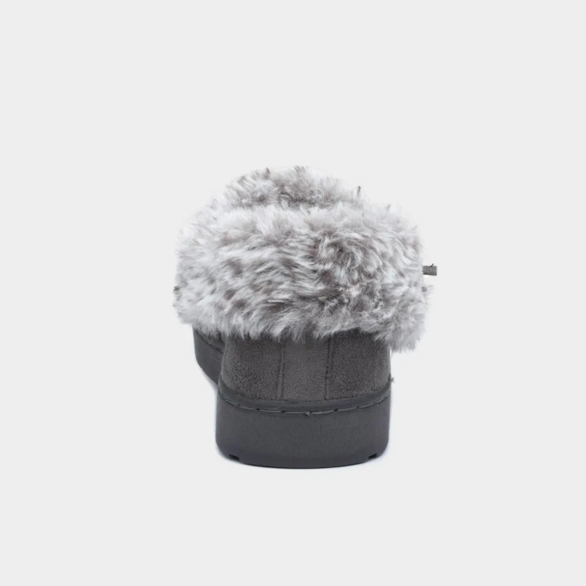 The Slipper Company Liza Womens Grey Full Slipper