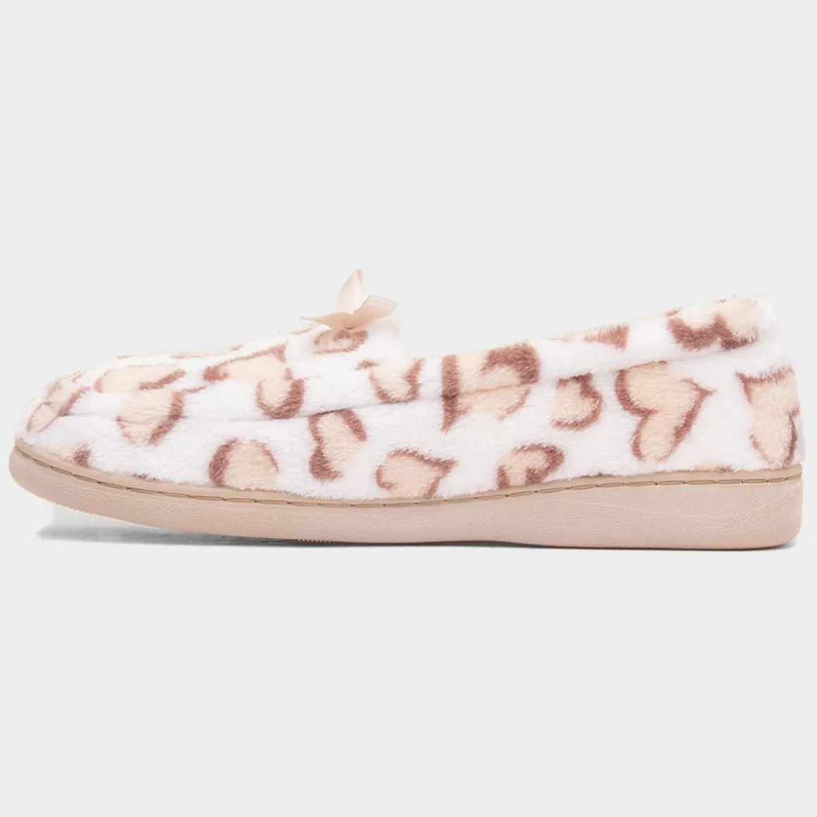 The Slipper Company Lyla Womens Cream Moccasin