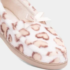 The Slipper Company Lyla Womens Cream Moccasin