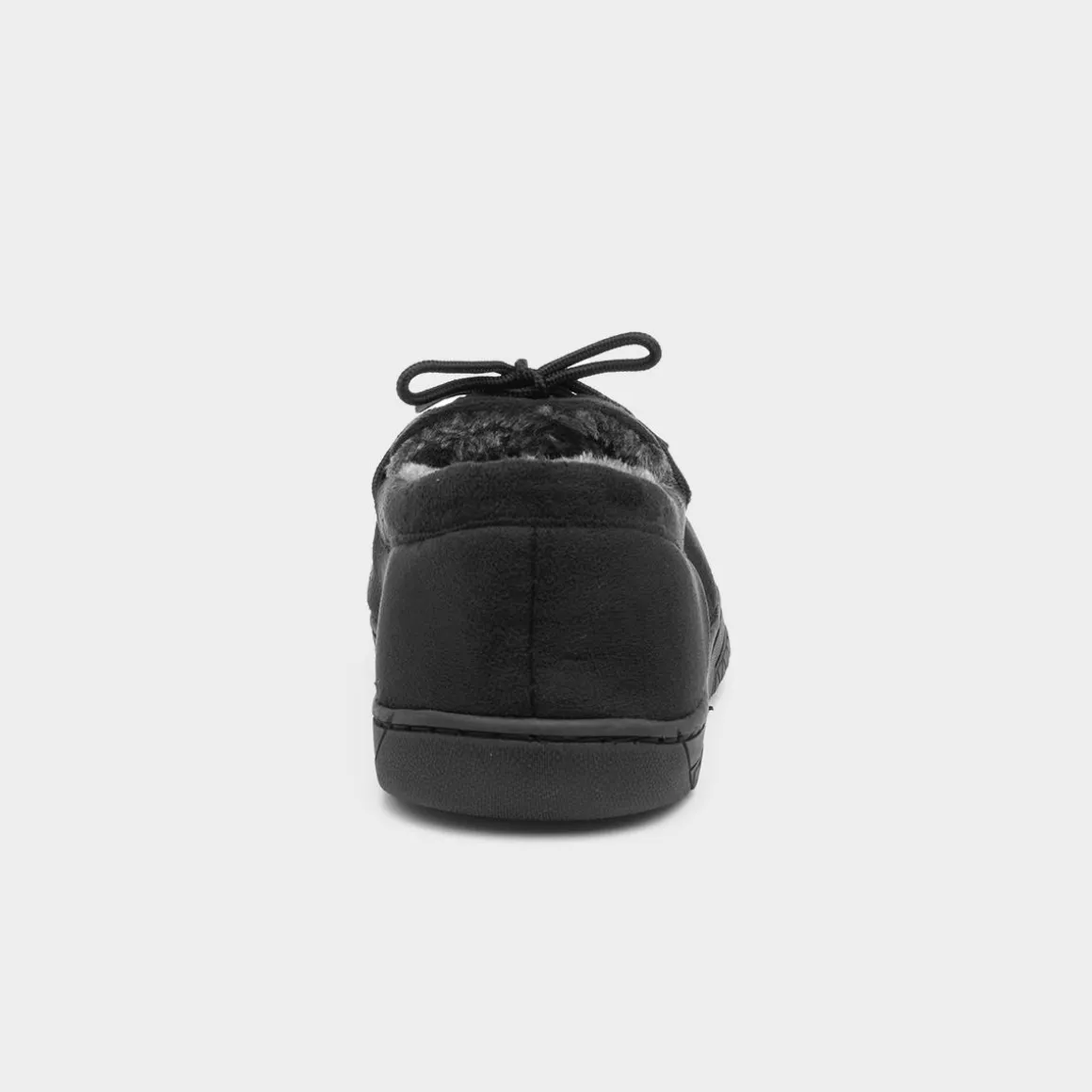 The Slipper Company Oscar Mens Black Moccasin