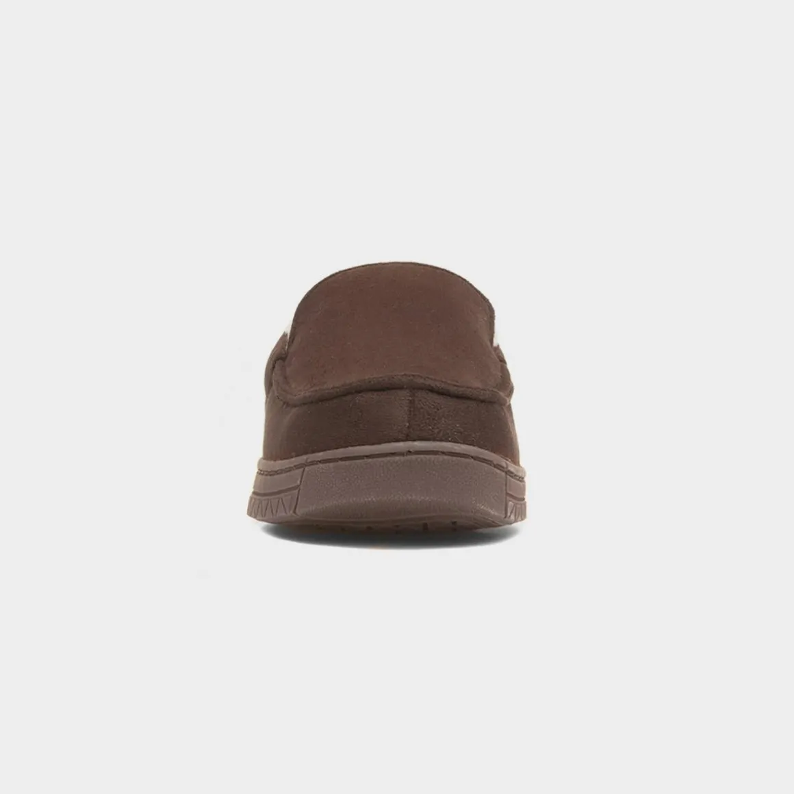 The Slipper Company Otis Mens Brown Moccasin