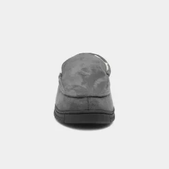 The Slipper Company Otis Mens Grey Moccasin