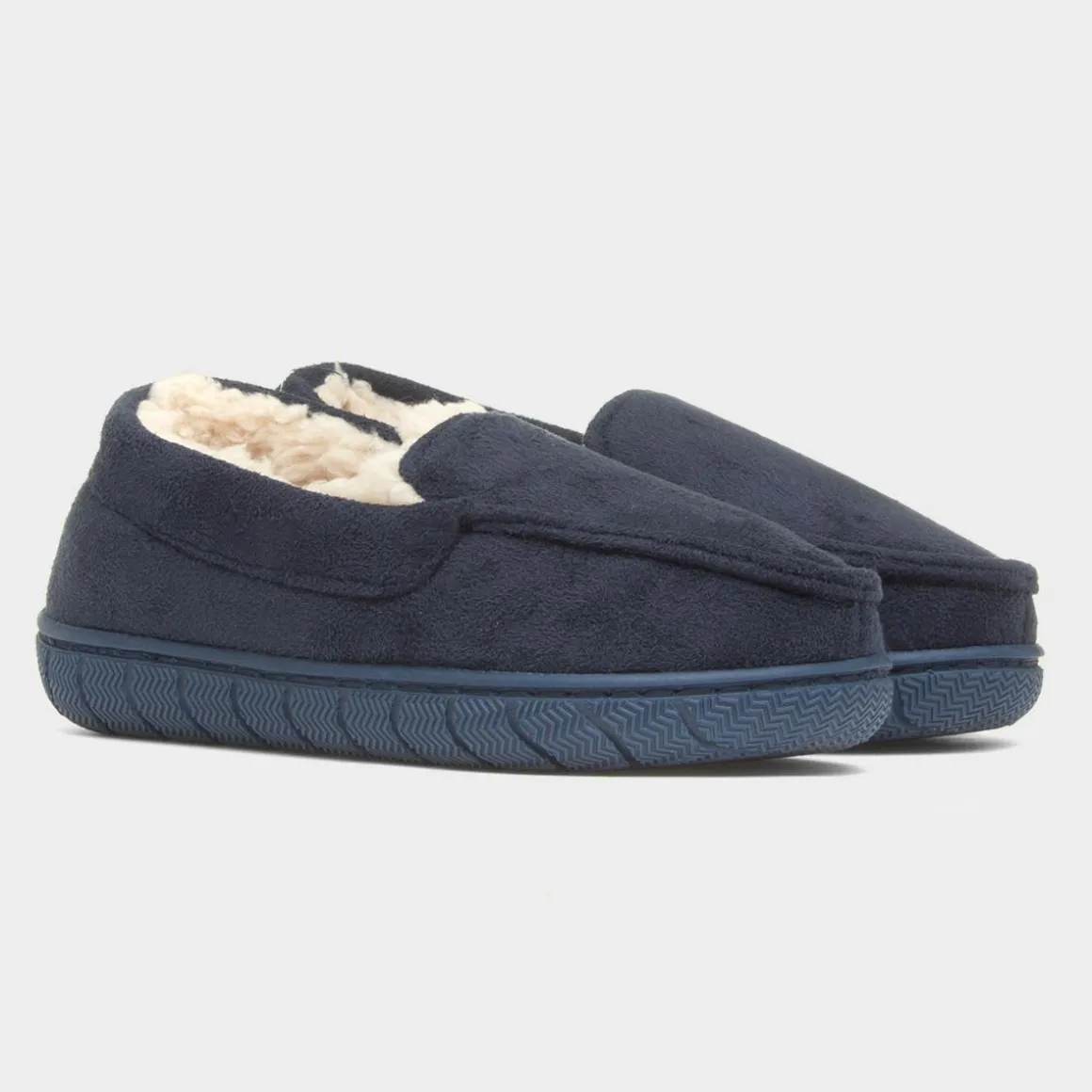 The Slipper Company Otis Boys Navy Slipper
