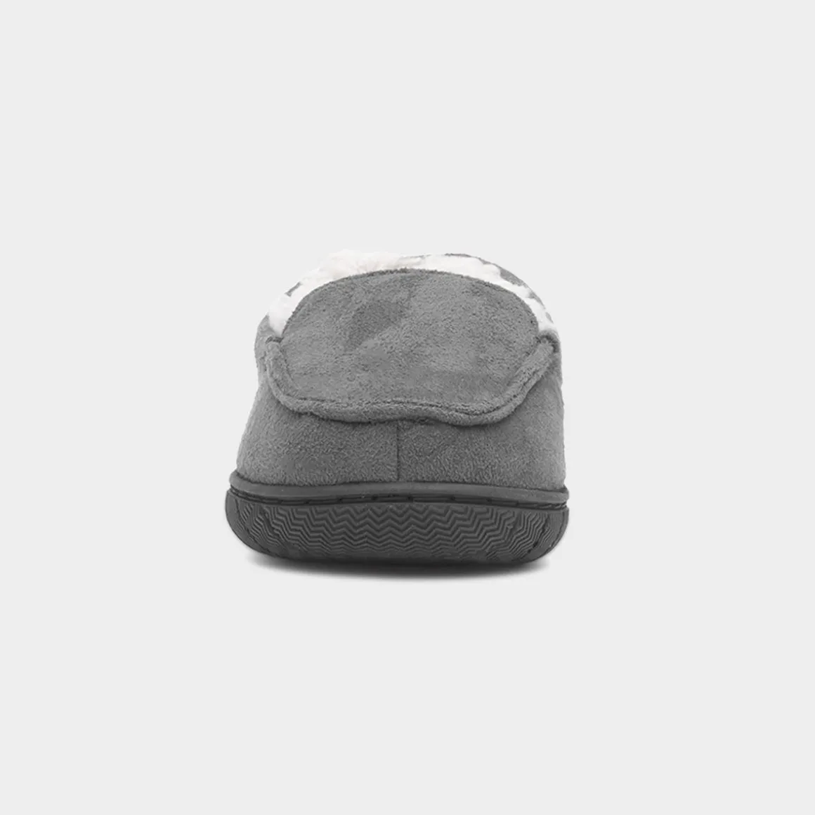 The Slipper Company Otis Boys Grey Moccasin
