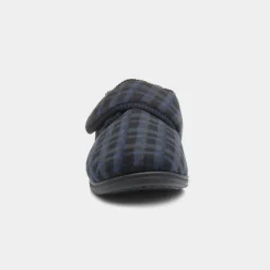 The Slipper Company Otto Mens Navy Full Slipper