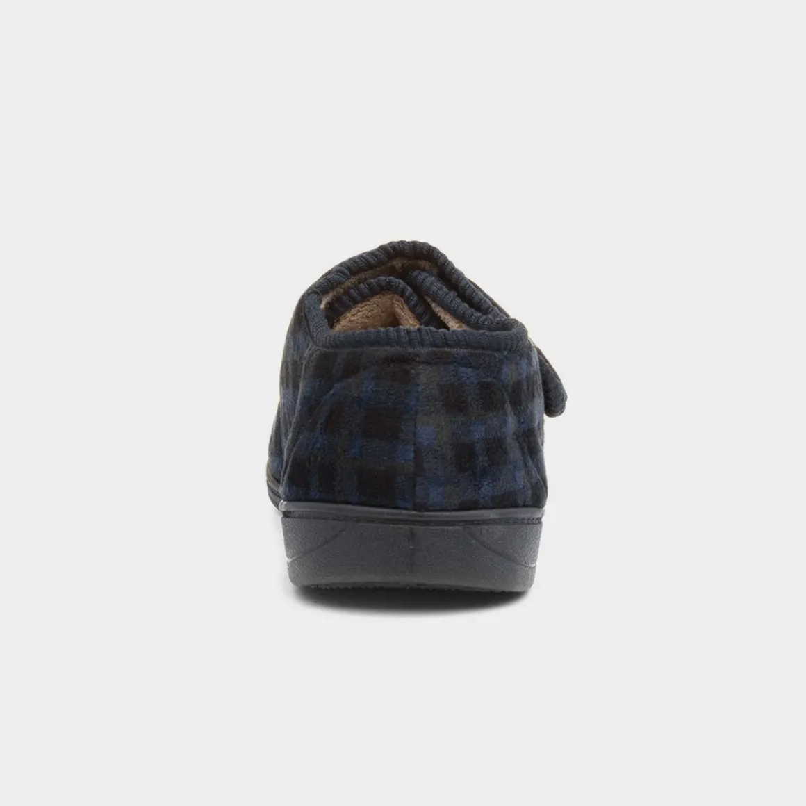 The Slipper Company Otto Mens Navy Full Slipper