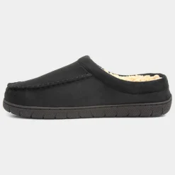 The Slipper Company Owen Mens Black Mule