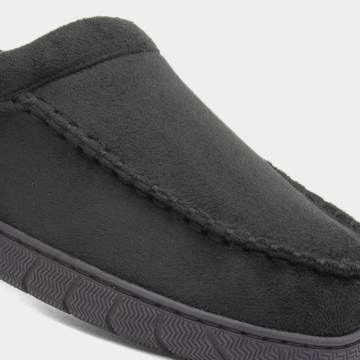 The Slipper Company Owen Mens Black Mule