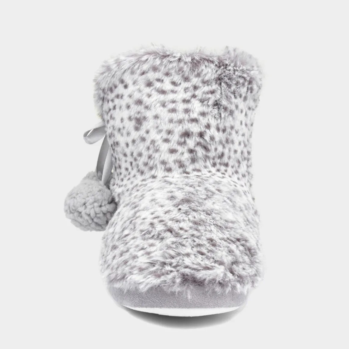 The Slipper Company Rachel Womens Grey Bootie