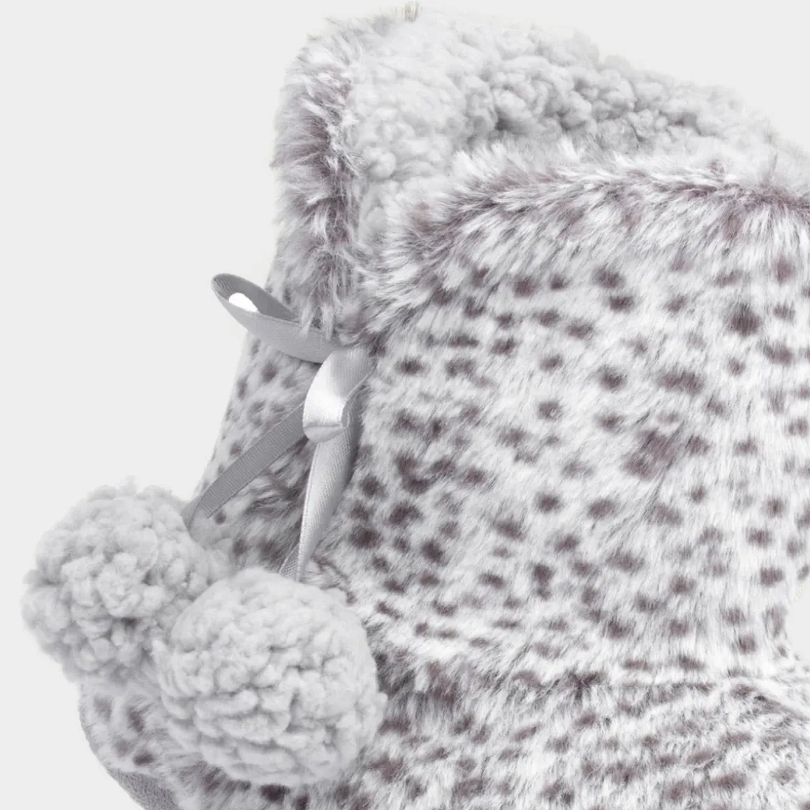 The Slipper Company Rachel Womens Grey Bootie