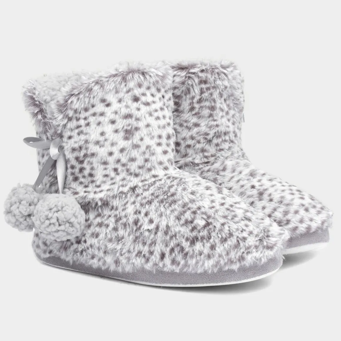 The Slipper Company Rachel Womens Grey Bootie