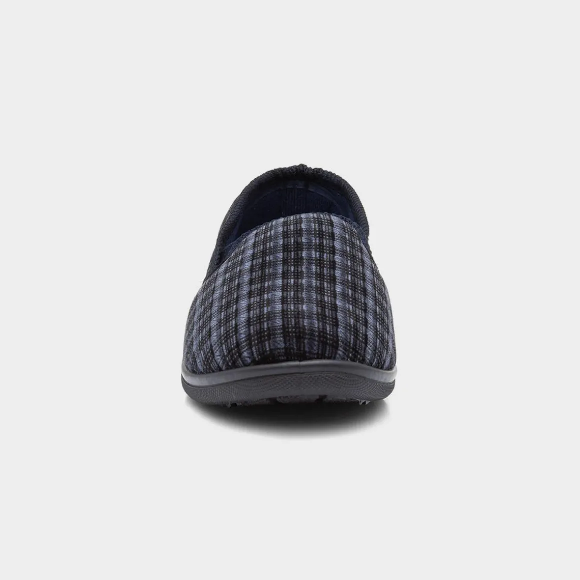 The Slipper Company Reid Mens Navy Twin Gusset