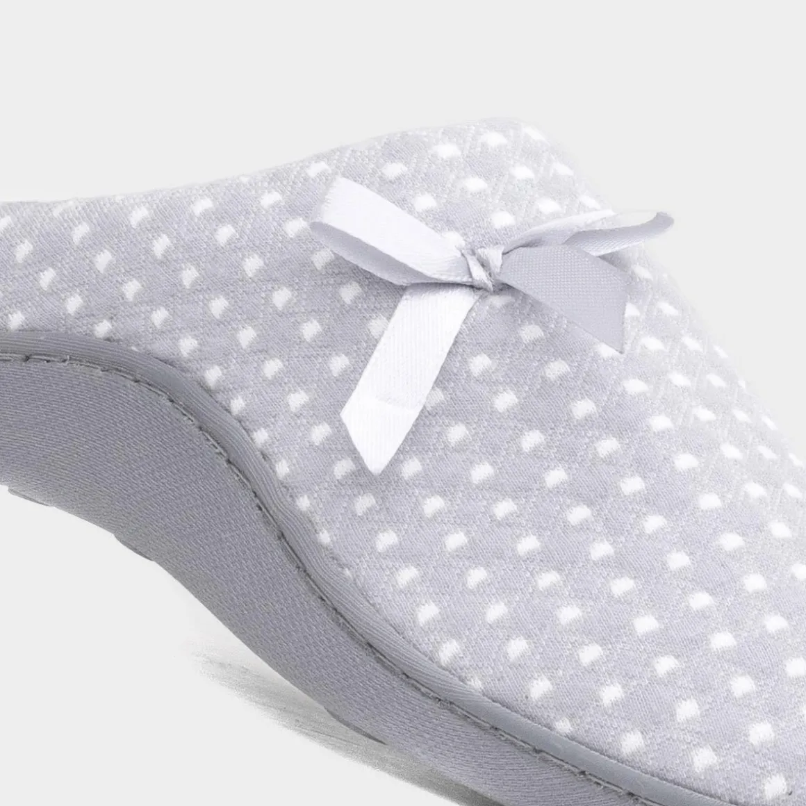 The Slipper Company Rheba Womens Blue Mule Slipper