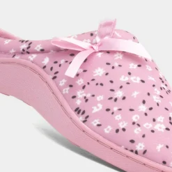 The Slipper Company Rheba Womens Pink Mule Slipper