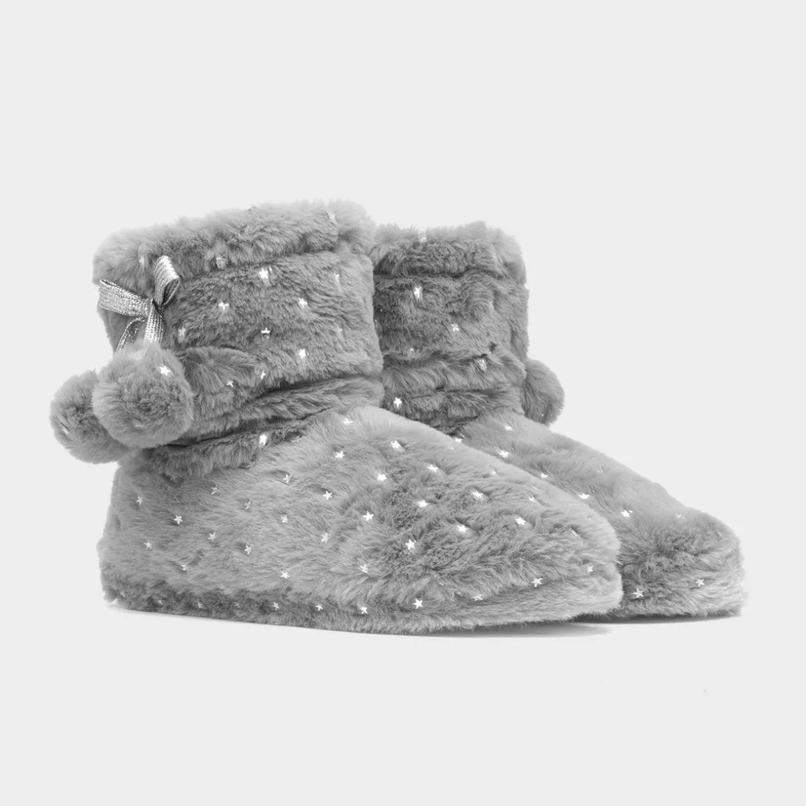 The Slipper Company Rosalynn Womens Grey Bootie