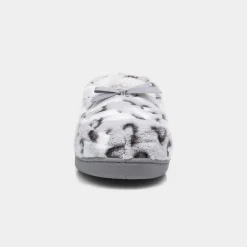 The Slipper Company Ruth Womens Grey Moccasins