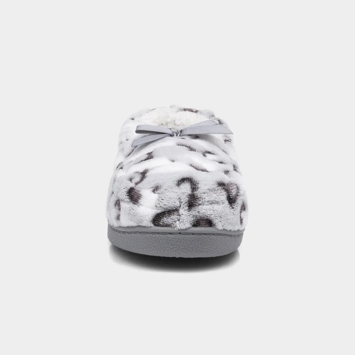 The Slipper Company Ruth Womens Grey Moccasins