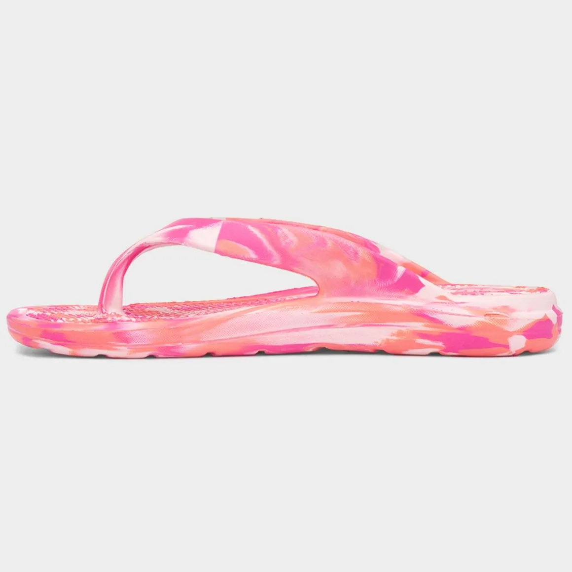 Totes Everywear Womens Pink Tie Dye EVA Sandal