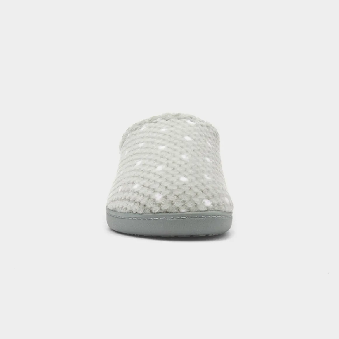 Totes Popcorn Terry Womens Sage Mule Slipper