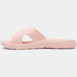 Totes Solbounce Womens Pink EVA Slider