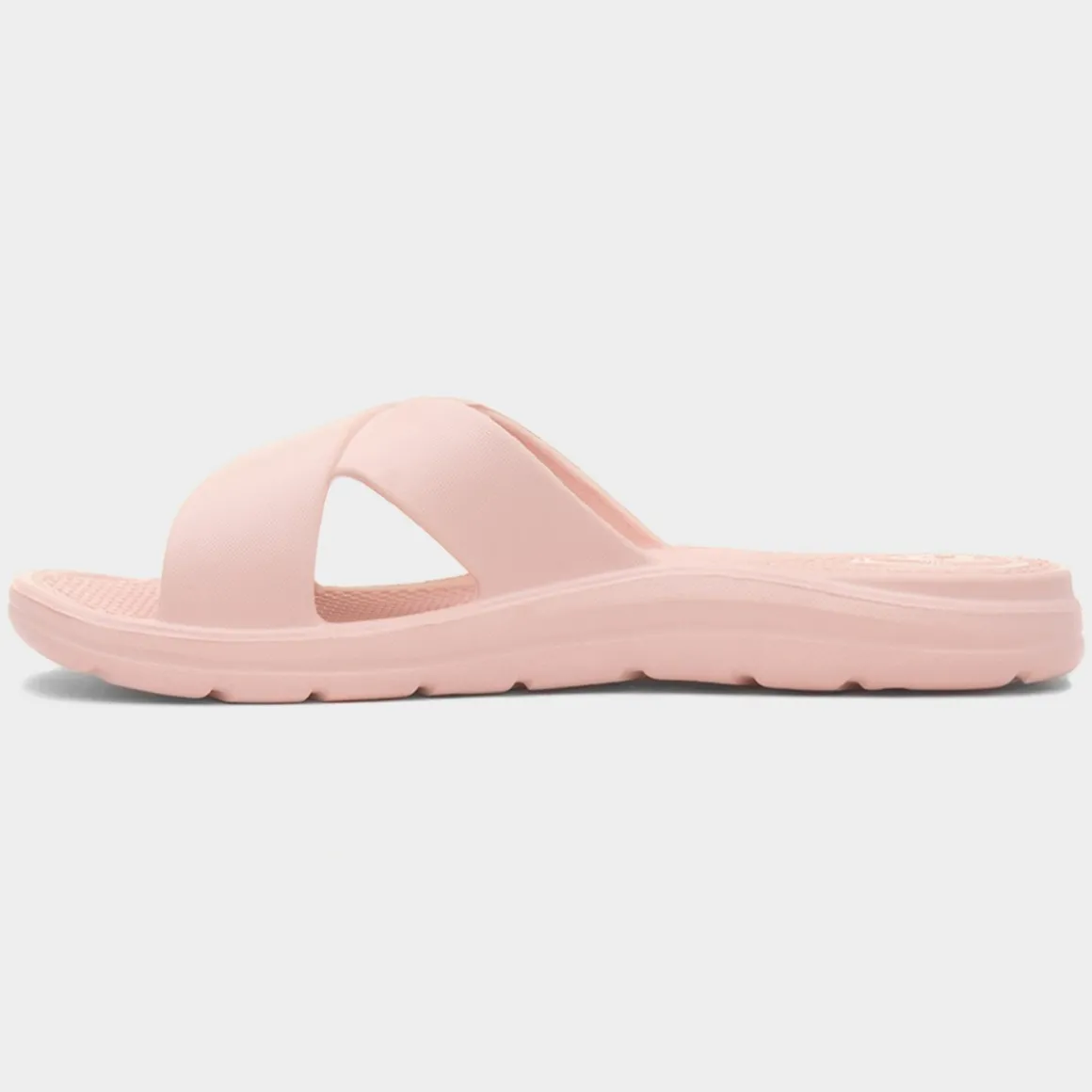 Totes Solbounce Womens Pink EVA Slider