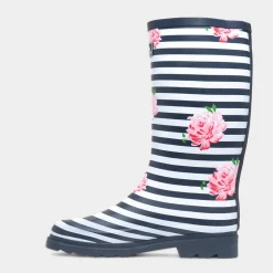 Trespass Elena Womens Stripy Floral Multi Welly