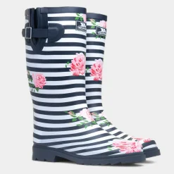 Trespass Elena Womens Stripy Floral Multi Welly