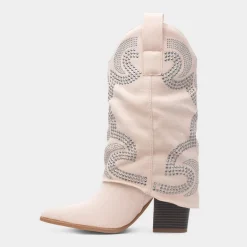 Truffle Arizona Womens Beige Cowboy Calf Boot