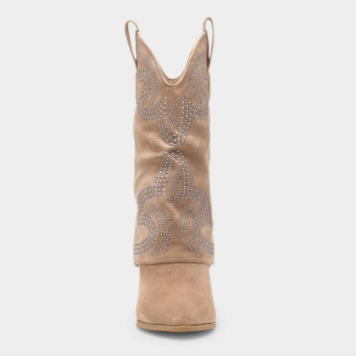 Truffle Arizona Womens Taupe Cowboy Calf Boot