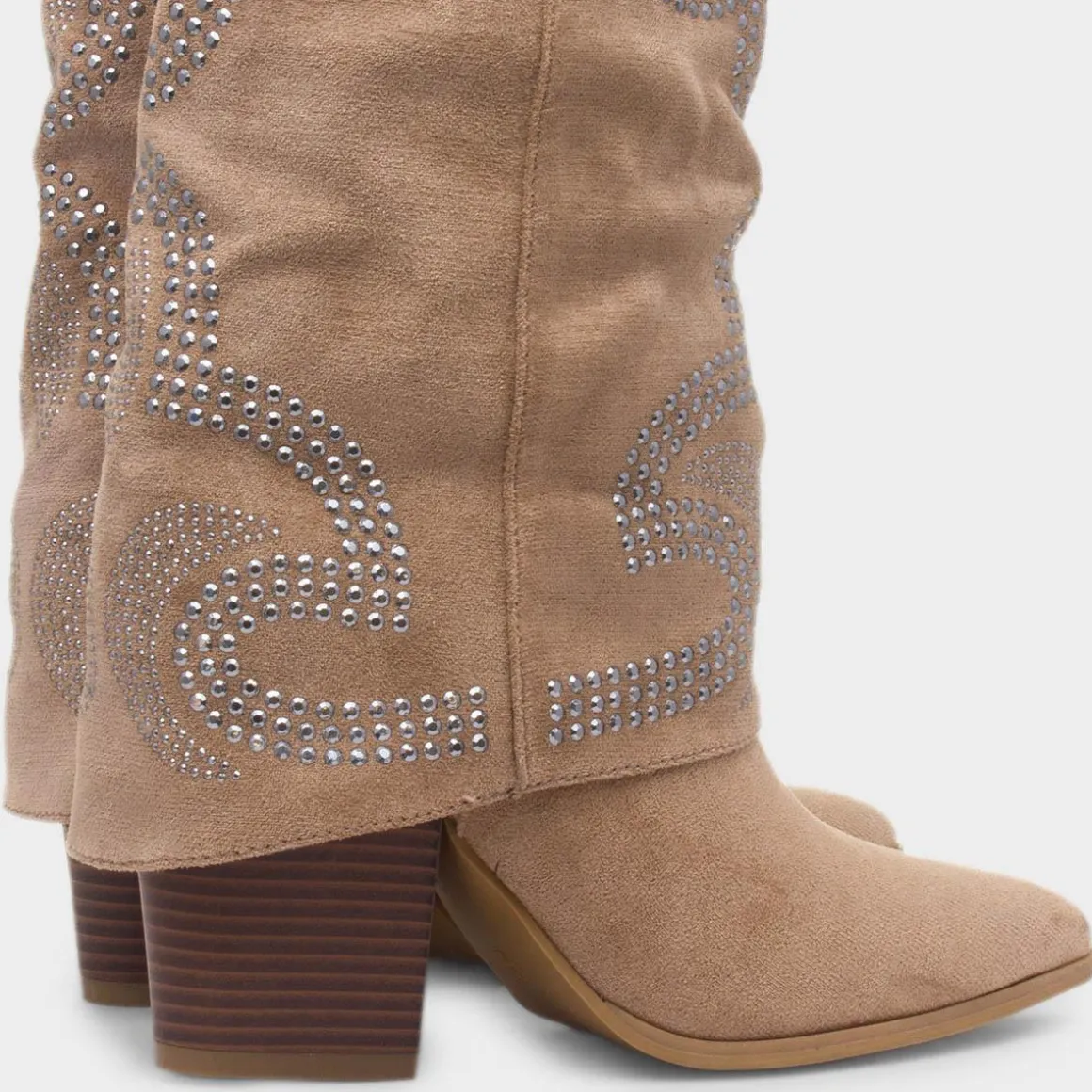 Truffle Arizona Womens Taupe Cowboy Calf Boot