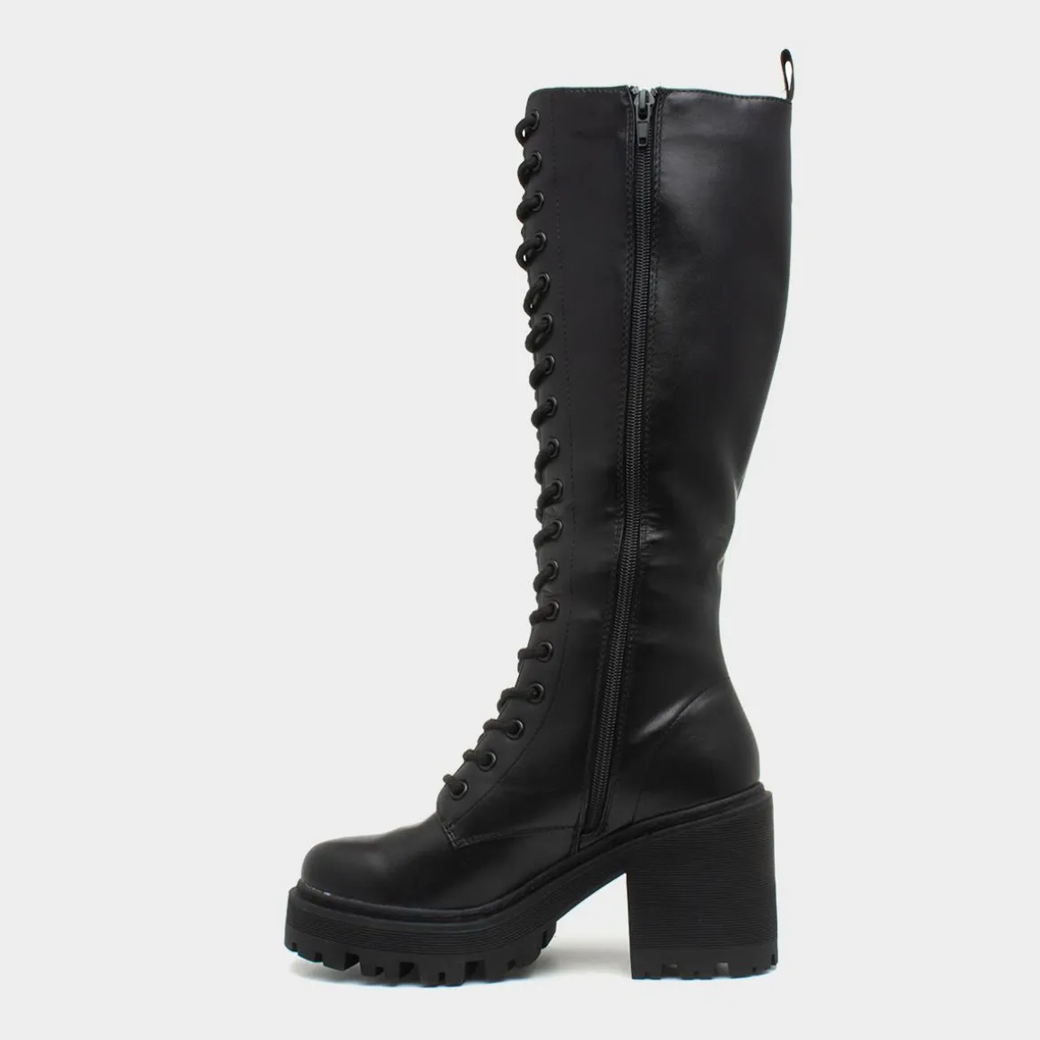 Truffle Beyonce Womens Black Knee High Boot