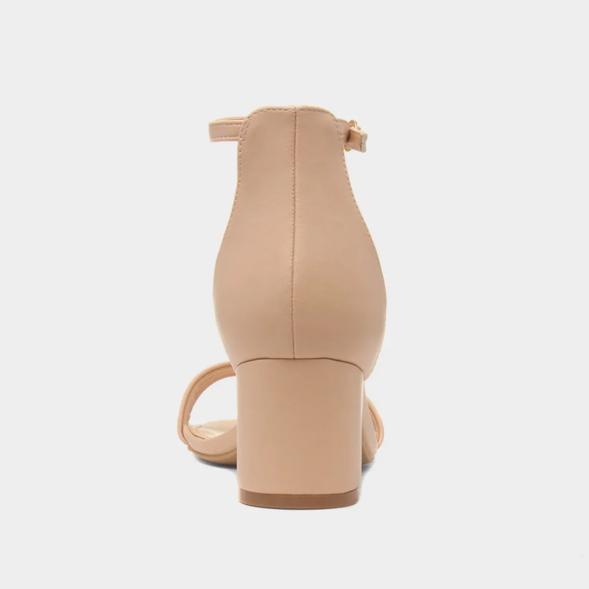 Truffle Blythe Womens Nude Heeled Sandal