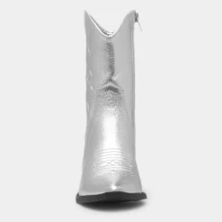 Truffle Carter Womens Silver Cowboy Boot